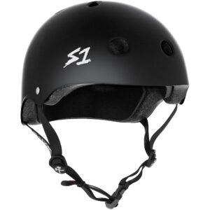 s1 mega lifer helmet matte black sm
