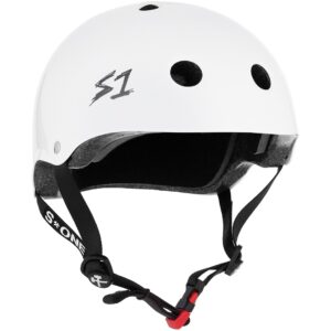 s1 mini lifer helmet gloss white m