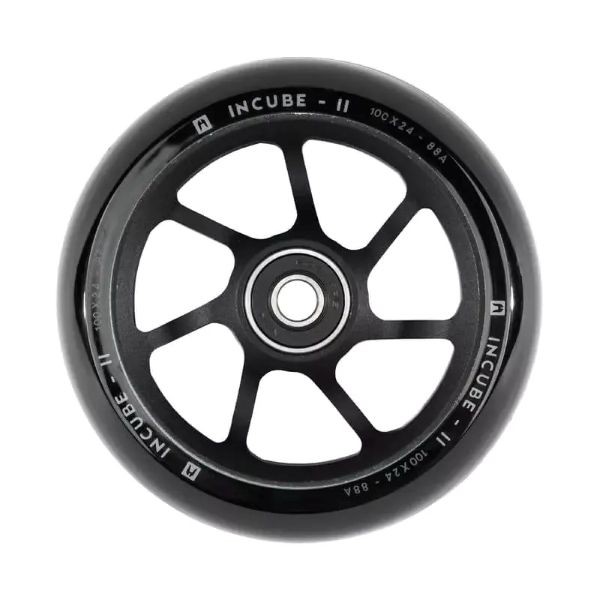 ethic dtc scooter wheel incube v2 "12 std" 115 black ethic dtc scooter wheel incube v2 "12 std" 115 black