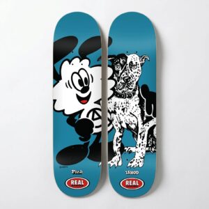 real skateboard deck verdy vick 8.5