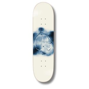 polar skate co team stroke logo skateboard deck cream 8.5