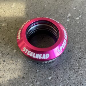steelhead speed shop scooter headset pink